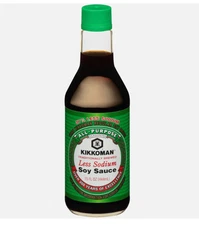 Kikkoman Less Sodium Soy Sauce, 15 oz