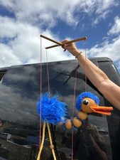 Vintage Pelham Puppet large Rod Hull's Emu  with box +  instructions