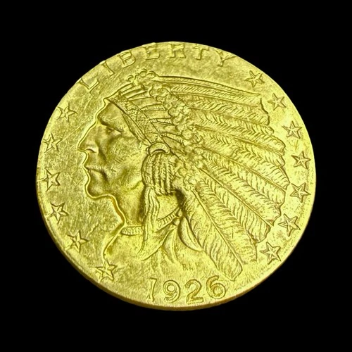 1926 Gold $2.50 * Indian Head * CHECK OUT OTHER GOLD COINS AUCTIONING
