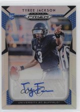 2019 Panini Prizm Draft Picks Silver Tyree Jackson #137 Auto 0c2