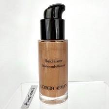 Giorgio Armani Fluid Sheer 3 Golden Bronze Shimmer Bronzer Highlighter 18ml 3