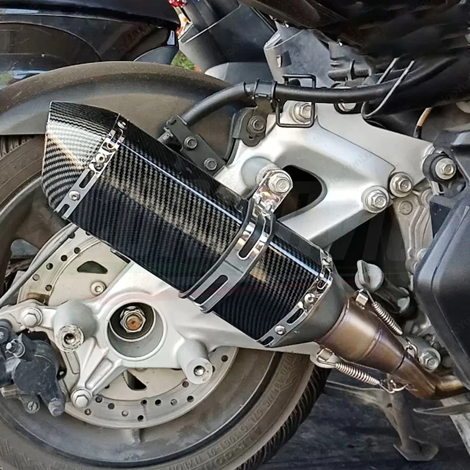 51 毫米一脚蹬消声器排气管适用于川崎 KX300 KX400 KX420 KX450 KX500 — 第 3/4 张图片