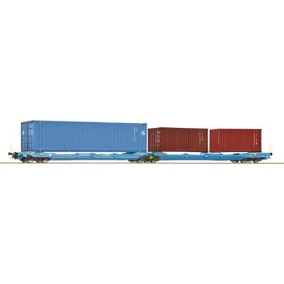 Roco 6600036 H0 Doppeltaschen-Gelenkwagen T3000e, NACCO, Ep.VI H0 + Neu
