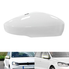 Rechts Weiß Glänzend Außenspiegel Spiegel Abdeckungen Für VW UP ab.09/2016