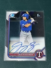 2022 Bowman Chrome JoJo Blackmon AUTOGRAPH