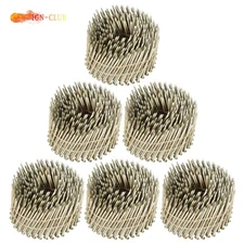 2-1/2"x 0.090" 3600Pack New Resin Paint Siding Nails 15Degree Wire Collated Coil