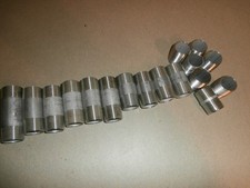 17 Stainless Steel 3/4" MIP Nipples Pipe Fittings 3" 2 1/2" 2" 1 1/2" Close Lot