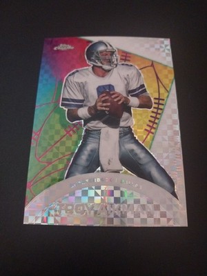 2023 Topps Composite #CAE-5 Troy Aikman X-Fractor Topps Chrome ALL-ETCH Cowboys