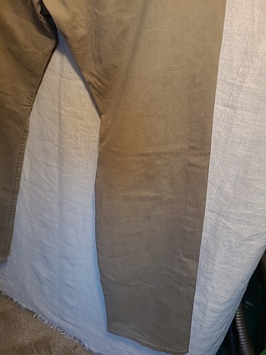 Kirkland Signature Men's Brushed Cotton Pant Tapered 32x32 Cotton/spandex SOFT - Picture 17 of 24
