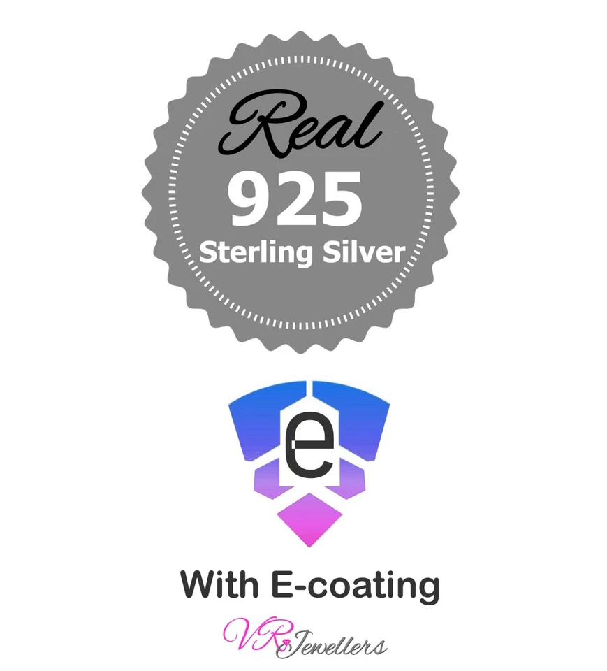 925 Heart Earrings Cubic Zirconia Sterling Silver Pink Drop Dangle Earrings +Box - Image 3 of 3