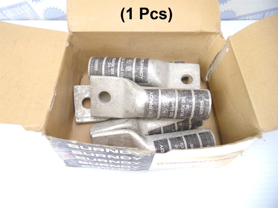 BURNDY - YA39N - COMPRESSION HYLUG -750kcmil LONG BARREL 600V 35kA Tin Over CU - Image 3 of 4