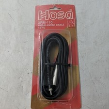 Hosa XRM-110 Unbalanced RCA to XLR Male 10 feet Cable