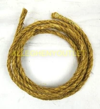 Lot of 10 US Military Manila Tent Line Shelter Half Rope Pup Tent 6 Foot NIB