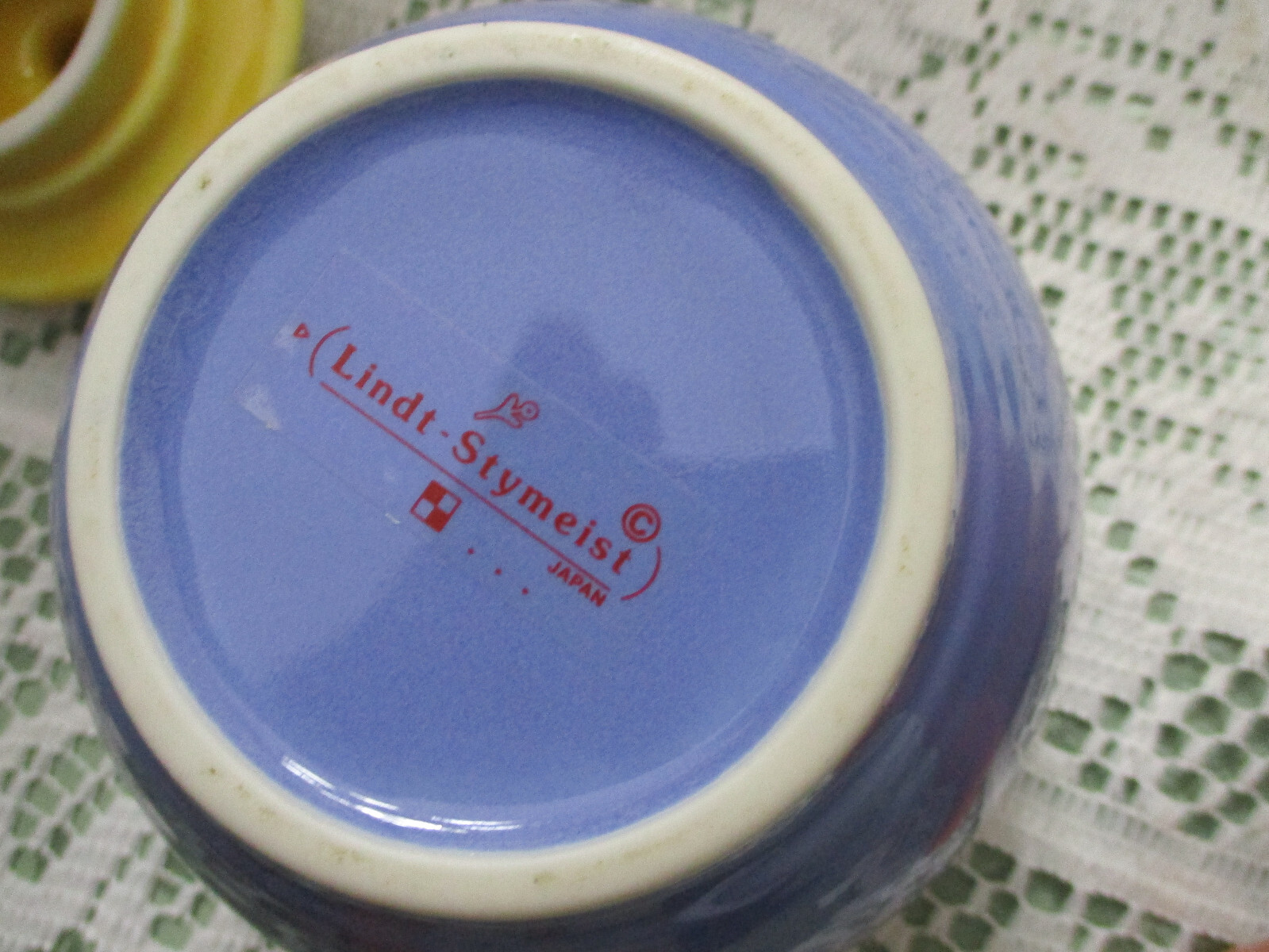 3 Piece Set of Lindt Stymeist Colorways "Tea Pot" Creamer & Sugar Bowl Japan Ex.