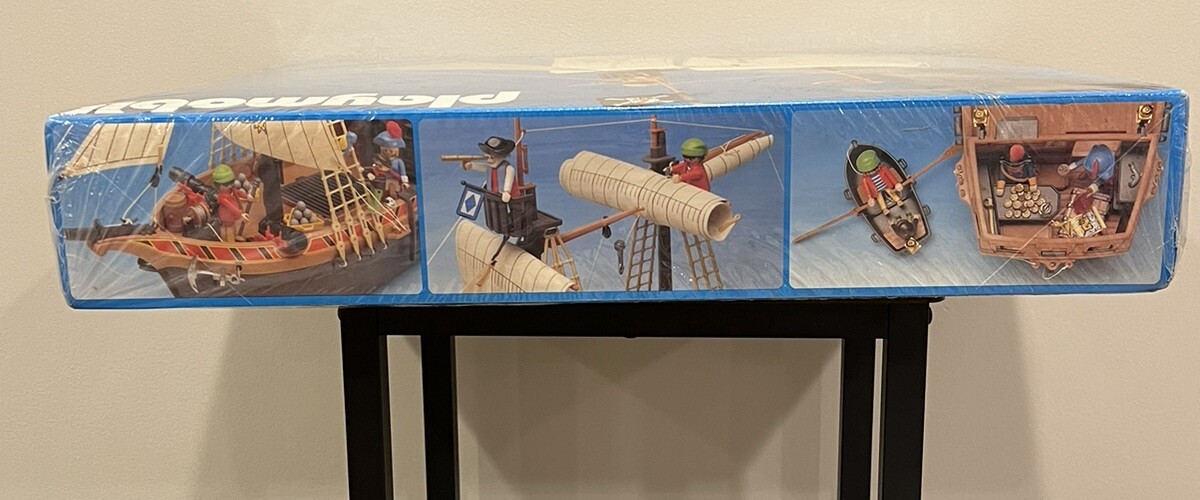 Vintage 1991 Playmobil Pirate Ship, 3053 Sealed eBay