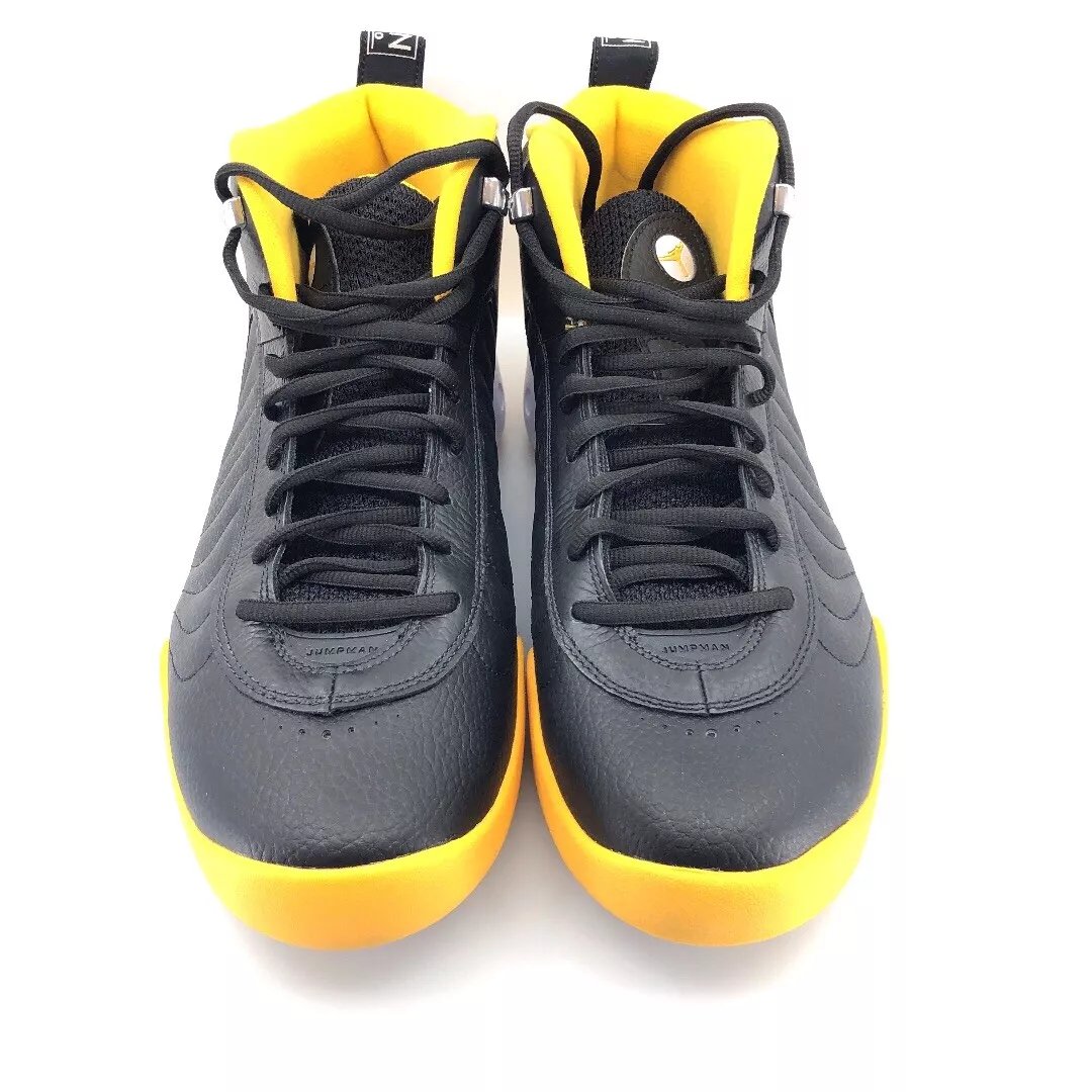 Jumpman pro sales black and yellow