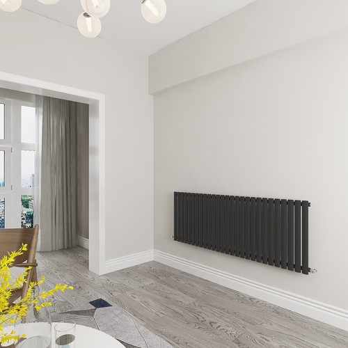 Designer Oval Column Flat Panel Radiator Horizontal Vertical Central Heating Rad - Picture 94 of 387