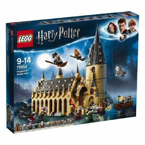 LEGO- HARRY POTTER- HOGWARTS GREAT HALL- 75954- Divided By Color As Shown