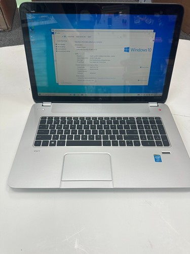 hp envy 17.3 laptop i7 touchscreen Ram 8GB 256GB SSD - Picture 2 of 9