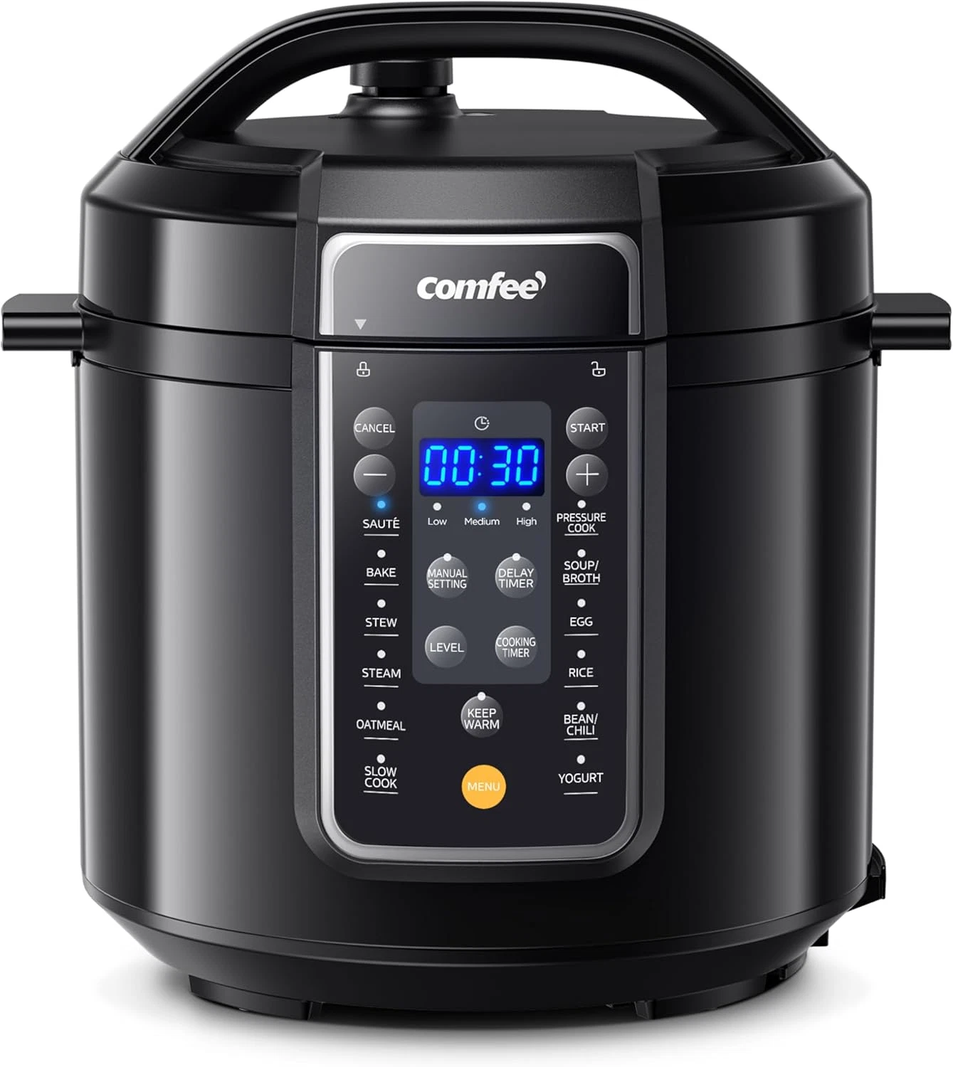 COMFEE’ 9-In-1 Electric Pressure Cooker, 14 Presets Instant Multi Cooker Olla De