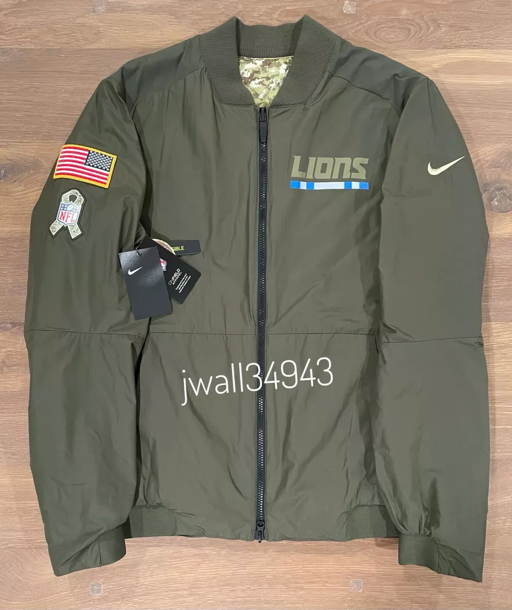 Detroit lions 2025 bomber jacket