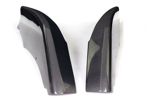 For BMW F06 F12 F13 650i M Sport 12-18 Carbon Fiber Front Bumper Splitter Fins - Picture 9 of 11