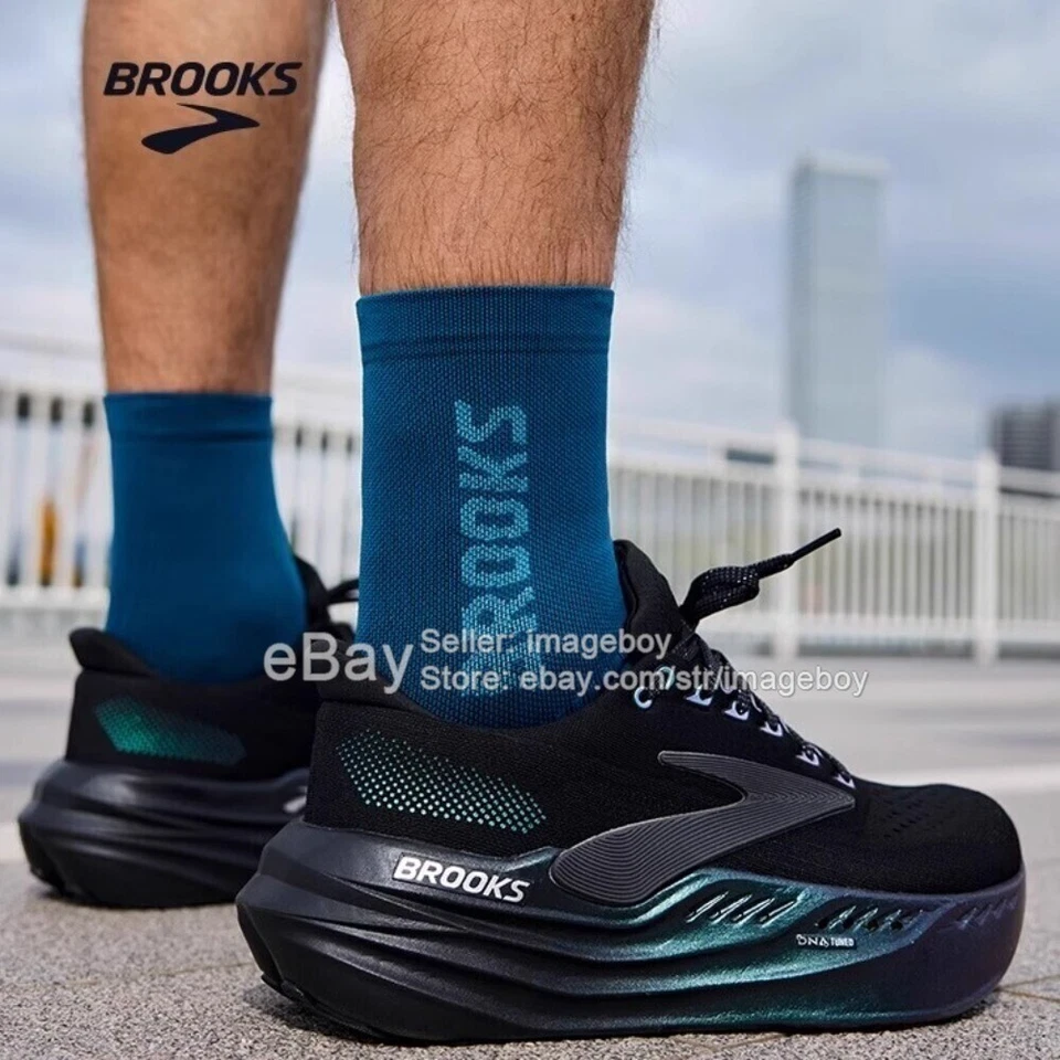 Hot Brooks Glycerin Max Running Shoes - Black/White, Comfort and Runners for Sup - Image 2 of 4