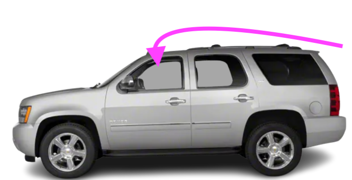 Vetro Specchietto Retrovisore Lato Guida Con Riscaldamento E Freccia LED – Compatibile Con Chevy Silverado 2008-2013, Suburban, Tahoe, Avalanche 2007-2008