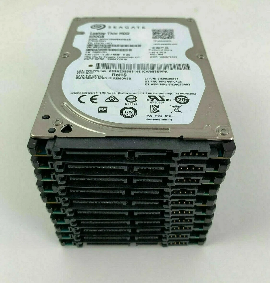 LOTE DE 5, 10 Y 15 HDD 2.5" SATA 320GB Probado Funcionando Foto 4 de 4