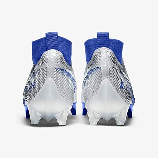 Nike Vapor Edge Pro 360 Football Cleats Silver Blue AO8277  display picture 3
