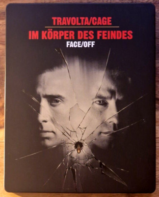 Blu-ray ''Im Körper des Feindes (Face/Off)'' (USA 1997), im limitierten STEELBOOK