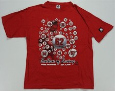 Rare VTG STARTER Mark McGwire STL Cardinals Sultan of Swing 1998 T Shirt 90s L