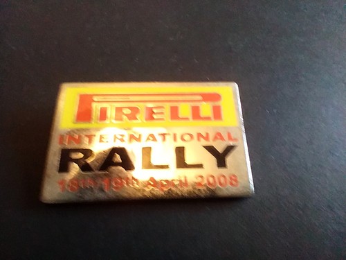 PERELLI INTERNATIONAL RALLY 18th-19th April 2008 Badge (4) - Picture 4 of 4