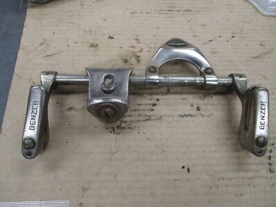 1900's 1910's 1920's Vintage BENZER Wind Wing Window Bracket w/Spotlight Mount