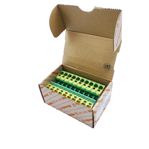 Weidmüller PPE 16 PPE16 Schutzleiter-Reihenklemmen PPE 16 1896210000 -new- - 第 1/3 張圖片