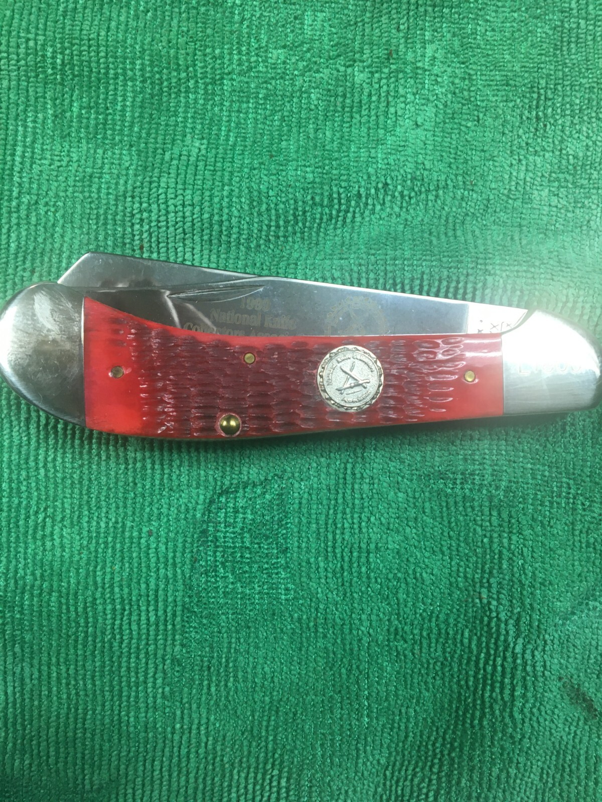 CASE XX Jumbo Saddlehorn Trapper 1999 NKCA knife eBay