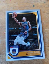 2022-23 Panini NBA Hoops Base #226 Jordan Poole Golden State Warriors Wizards