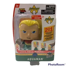 ⭐⭐⭐ BRAND NEW In Package DC Lock N Roll Hybrid Figure To Vehicle Aquaman ⭐⭐⭐