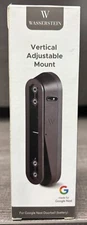 Wasserstein Vertical Adjustable Mount for Google Nest Doorbell (battery)