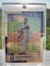 Marketplace image: 2016 Panini Donruss Optic Luis Severino “ The Rookies “ Superfractor RC 1/1