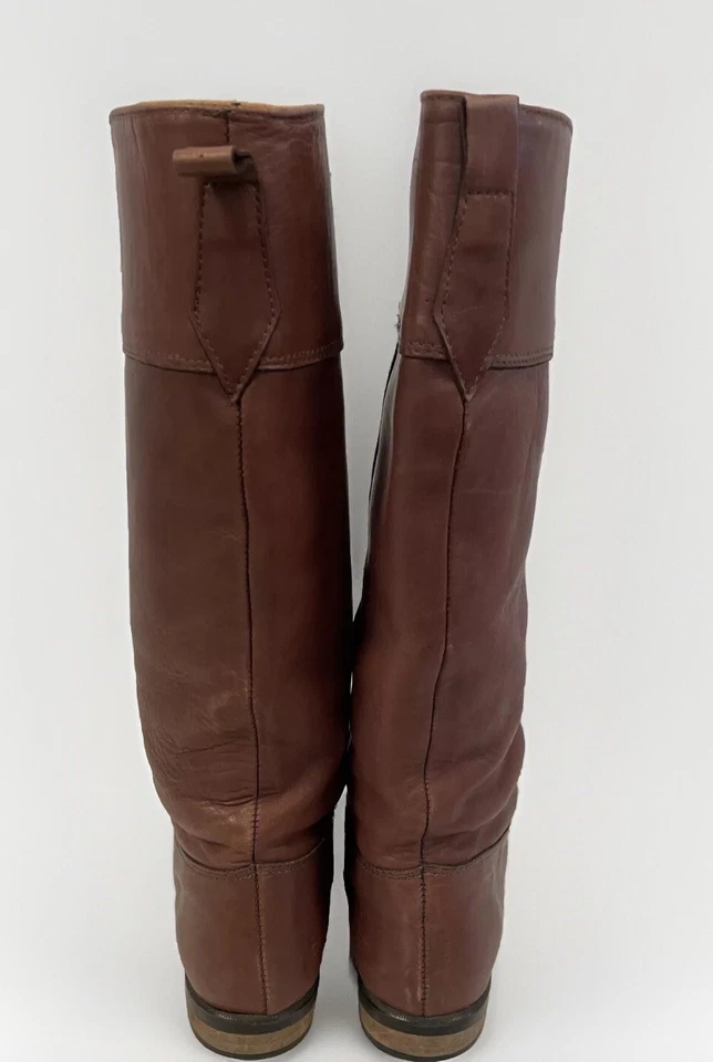 De Colección Eddie Bauer Botas de Cuero Marrón Alto Expedición 7.5 Mujer Clásicas Canadá Foto 3 de 4