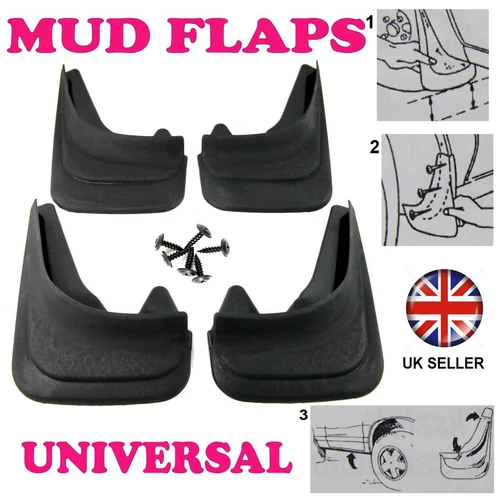 1/2R FOR PEUGEOT 406 SET MOULDED MUDFLAPS 4 x MUD FLAPS FRONT & REAR