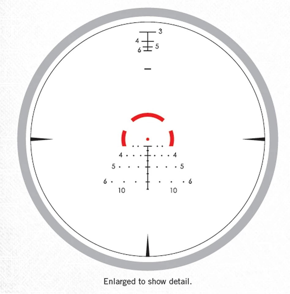 Mira para rifle Vortex Optics Strike Eagle 1-6x24 mm - SFP con retícula AR-BDC3 (MOA) Foto 4 de 4