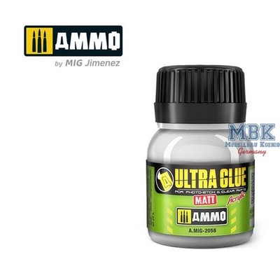 Ammo of MIG AMIG2058 Ultra Glue Matt for Photo-Etch and Clear Parts