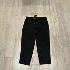 Escada Women  s Size XL 46 Black Satin Dress Pants