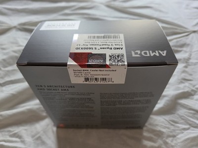 AMD Ryzen 5 5600X3D Processor (4.4 GHz, 6 Cores, Socket AM4) Tray