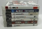 Sony Playstation 3 PS3 Madden NHL,MLB,NFL,NCAA &Fifa-7 Game  LOT-Complete