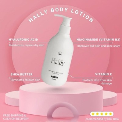 Hally Nicotinamide Body Lotion 250ml