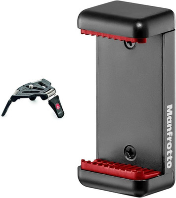 MP3-BK Large Pocket Support and  Smartphone Clamp, Basic Version Bundle