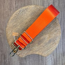 Wide ORANGE Fall Autumn Purse Strap Crossbody Guitar Strap NEW FAST SHIP